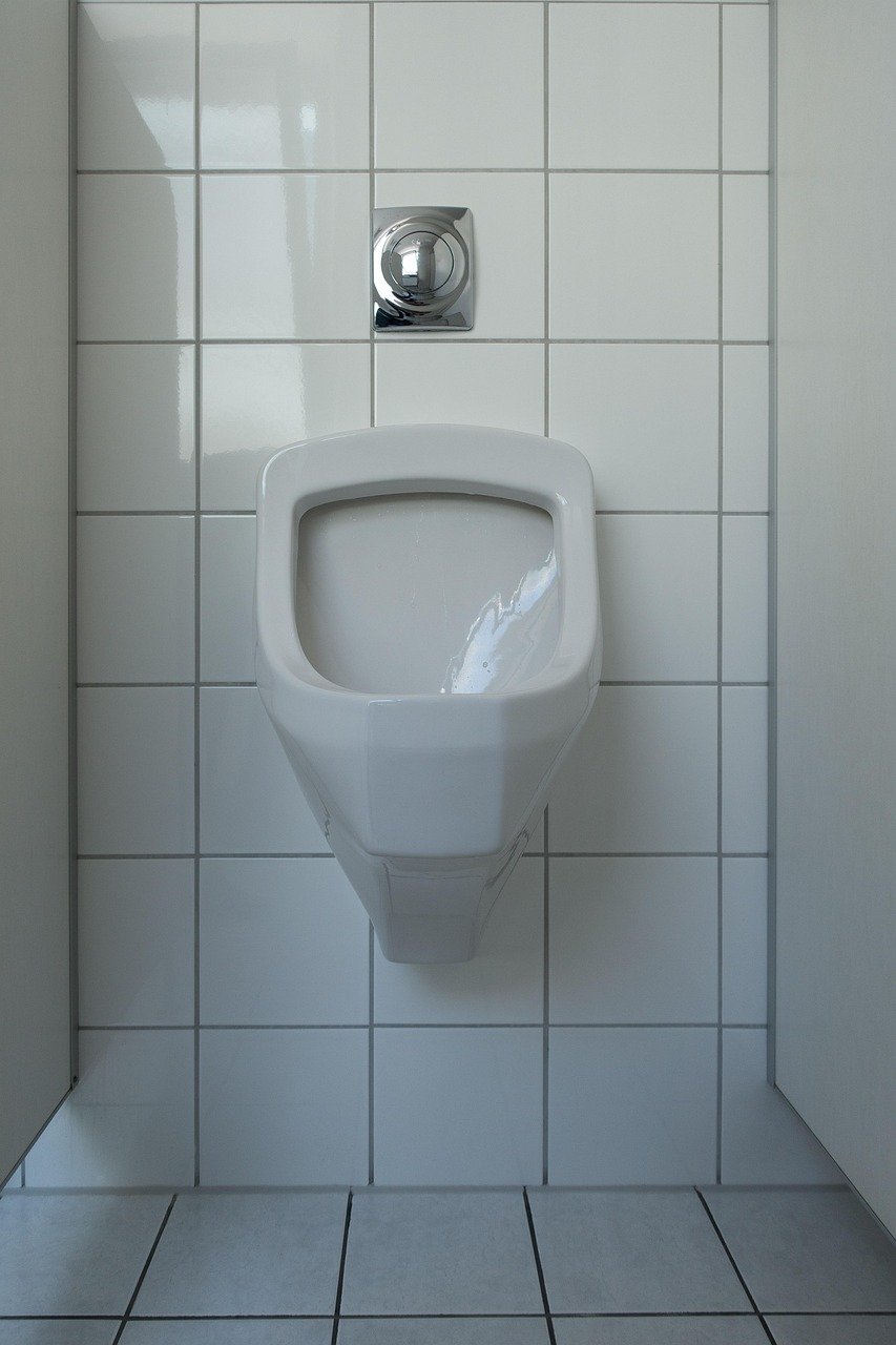 Commercial bathroom fixture from the A Plus Plumbing project gallery